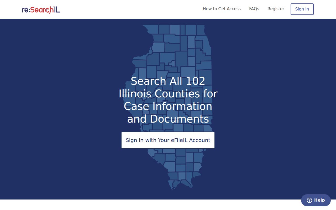 Illinois statewide court portal used in Bartlett records research