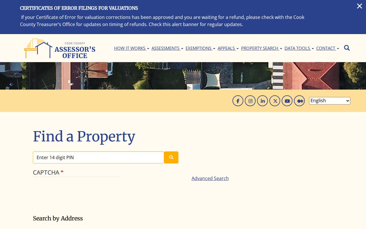 Bartlett street directory Cook address and PIN search